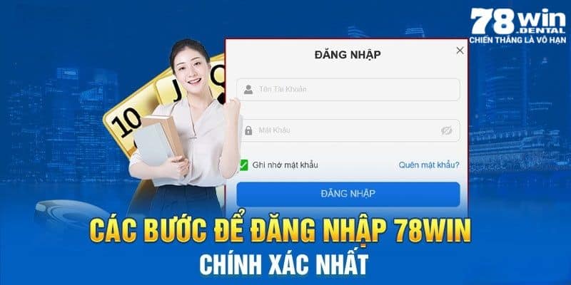 Chia sẻ cách đăng nhập 78win thành công